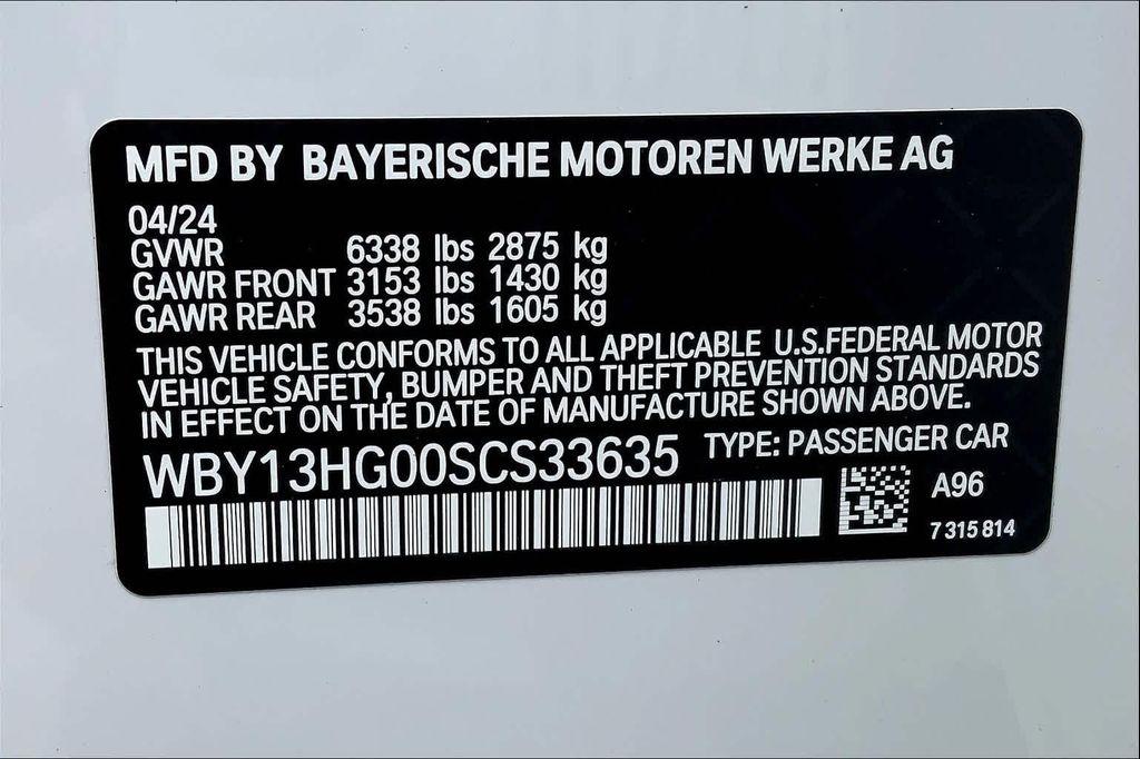 new 2025 BMW i5 car, priced at $75,560