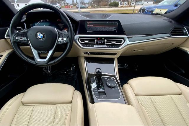 used 2022 BMW 330 car, priced at $34,158