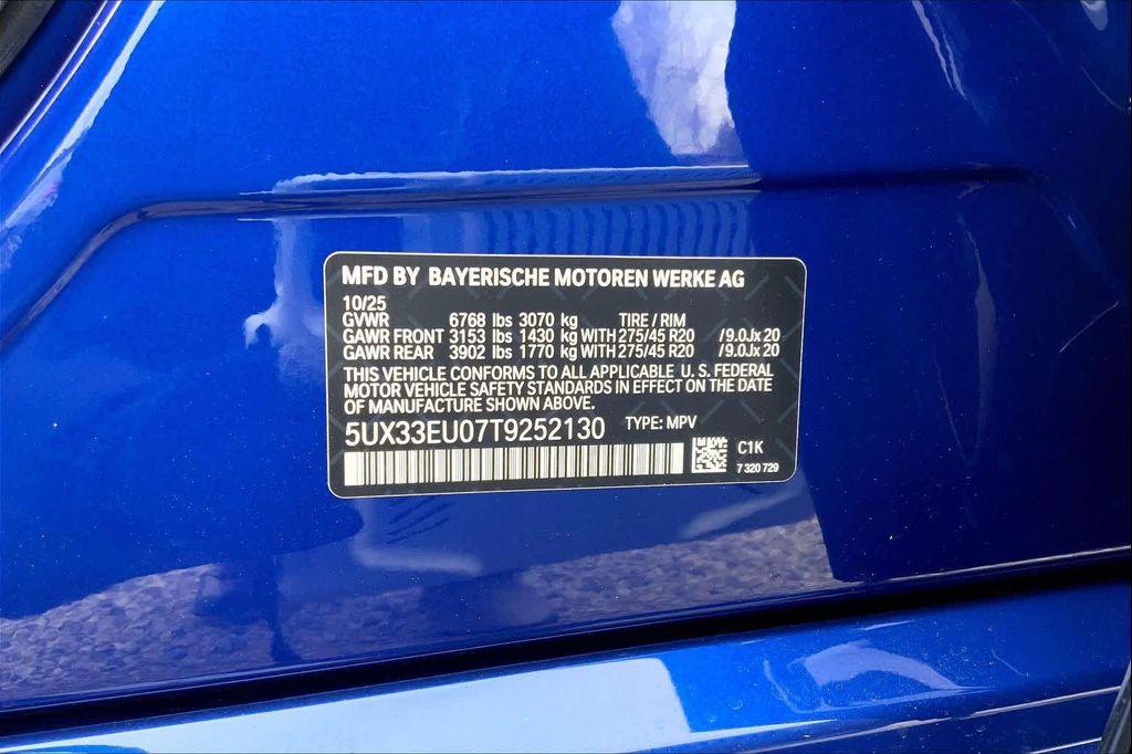 new 2026 BMW X5 car, priced at $98,925