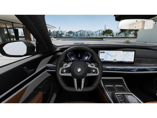 new 2025 BMW 740 car, priced at $108,820