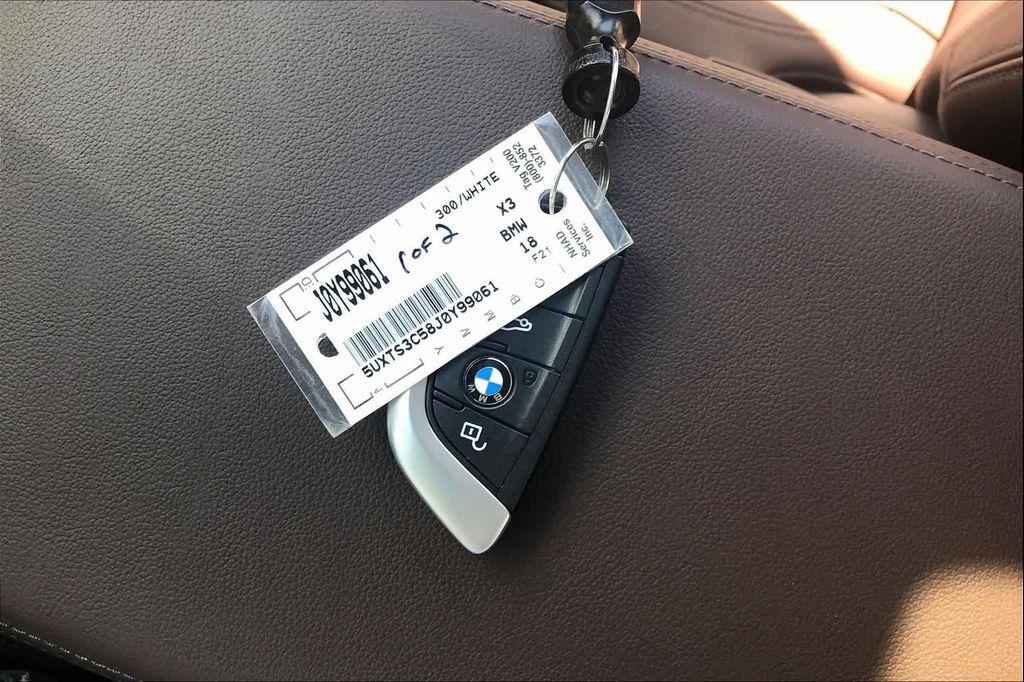 used 2018 BMW X3 car, priced at $26,509