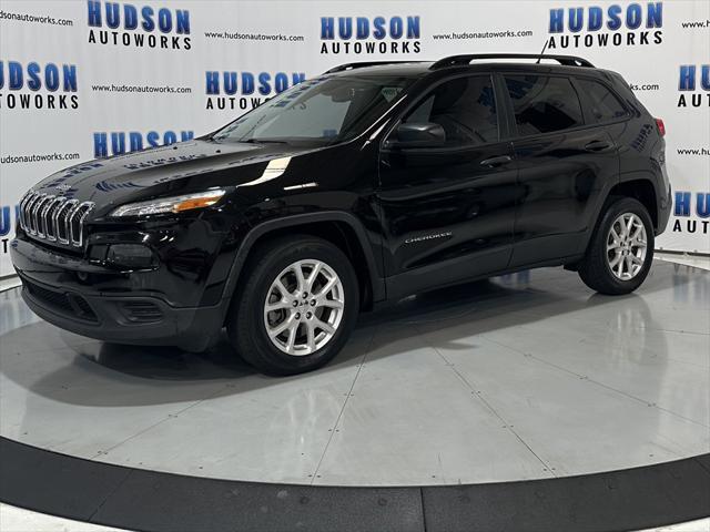 used 2017 Jeep Cherokee car, priced at $11,493