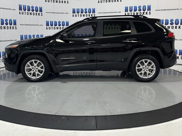 used 2017 Jeep Cherokee car, priced at $11,693