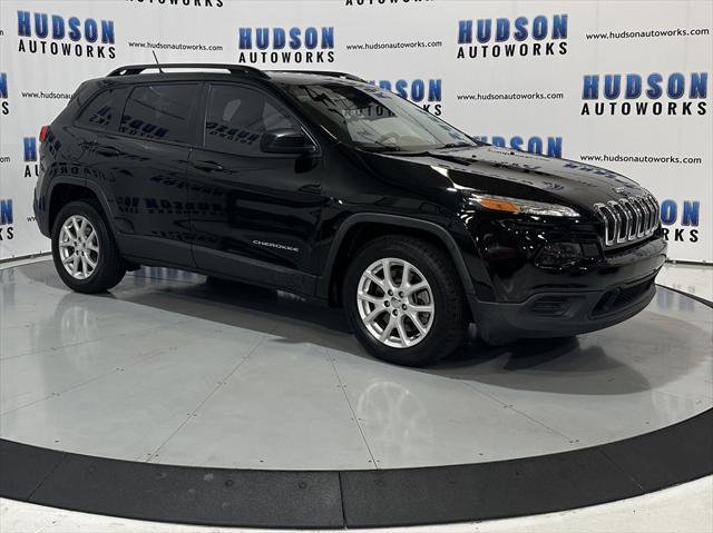 used 2017 Jeep Cherokee car, priced at $11,493