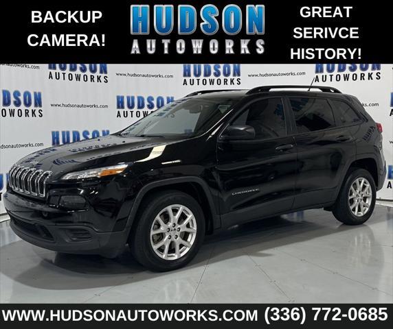 used 2017 Jeep Cherokee car, priced at $11,693