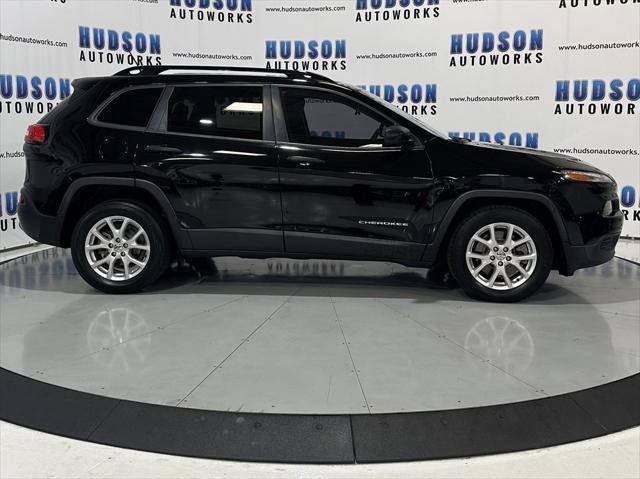 used 2017 Jeep Cherokee car, priced at $11,693