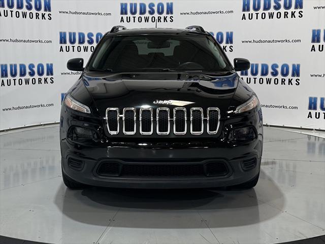 used 2017 Jeep Cherokee car, priced at $11,493