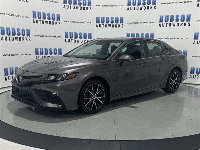 used 2021 Toyota Camry car, priced at $18,493