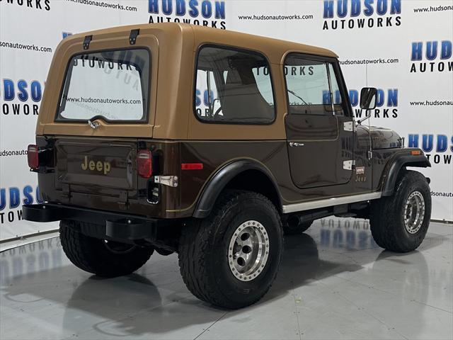 used 1979 Jeep CJ-7 car, priced at $32,093