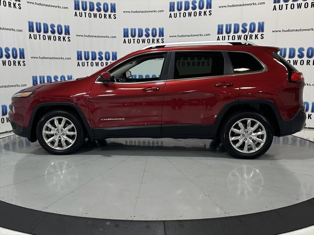 used 2017 Jeep Cherokee car, priced at $9,993