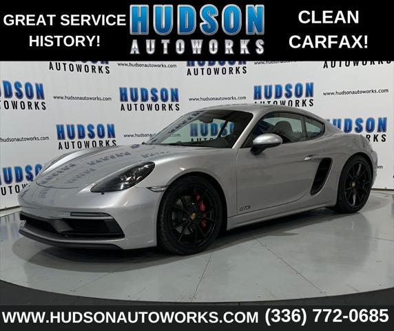 used 2018 Porsche 718 Cayman car, priced at $66,293