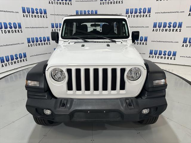 used 2020 Jeep Wrangler Unlimited car, priced at $27,593