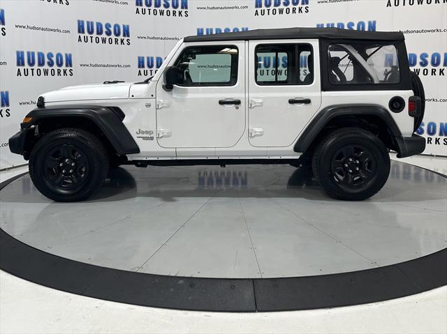 used 2020 Jeep Wrangler Unlimited car, priced at $27,593