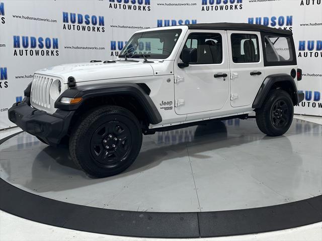 used 2020 Jeep Wrangler Unlimited car, priced at $27,593