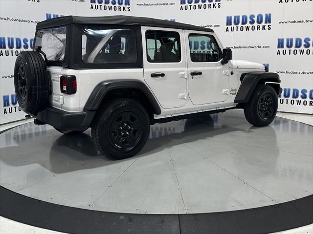 used 2020 Jeep Wrangler Unlimited car, priced at $27,593