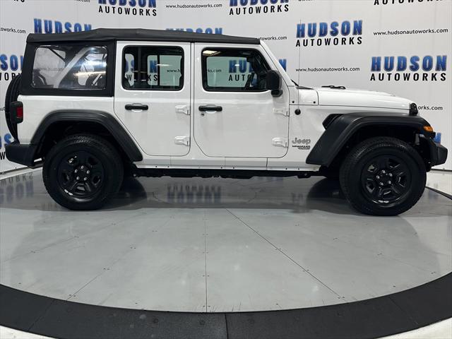 used 2020 Jeep Wrangler Unlimited car, priced at $27,593