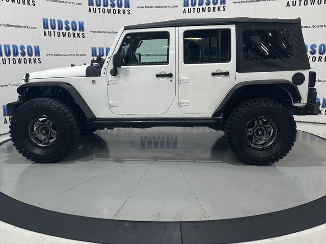 used 2017 Jeep Wrangler Unlimited car, priced at $24,293