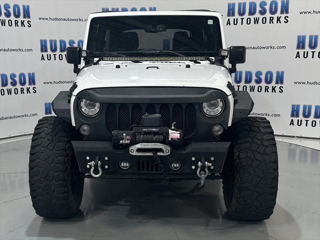 used 2017 Jeep Wrangler Unlimited car, priced at $24,293