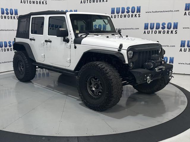 used 2017 Jeep Wrangler Unlimited car, priced at $24,293