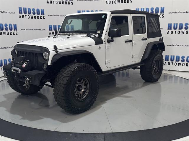 used 2017 Jeep Wrangler Unlimited car, priced at $24,293