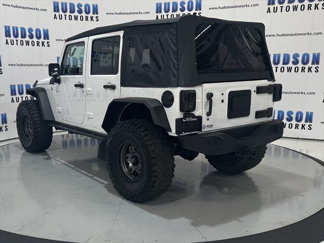 used 2017 Jeep Wrangler Unlimited car, priced at $24,293