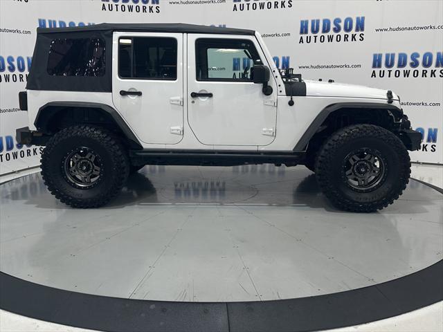 used 2017 Jeep Wrangler Unlimited car, priced at $24,293