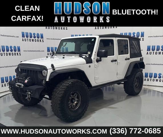 used 2017 Jeep Wrangler Unlimited car, priced at $24,493