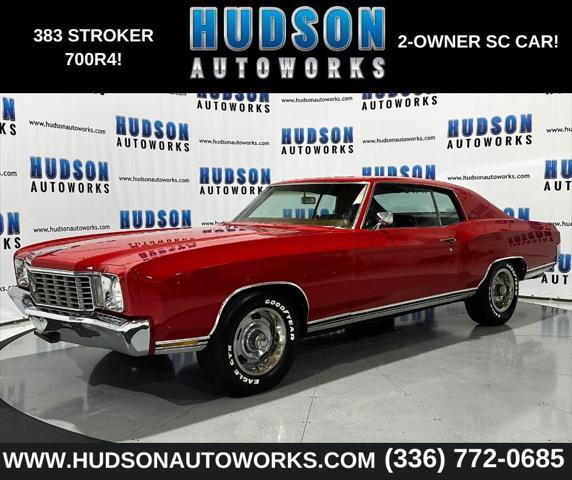 used 1972 Chevrolet Monte Carlo car, priced at $27,493