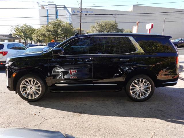 used 2023 Cadillac Escalade car, priced at $84,500