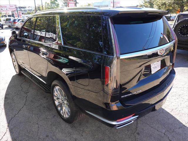 used 2023 Cadillac Escalade car, priced at $84,500