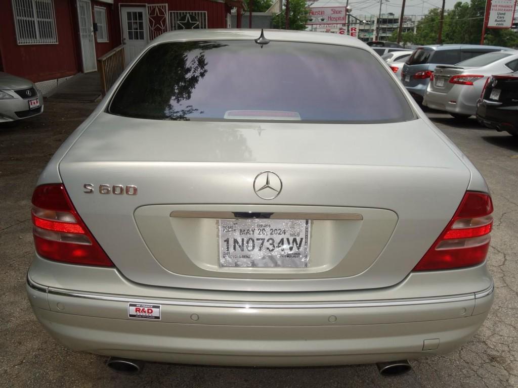 used 2001 Mercedes-Benz S-Class car, priced at $5,950