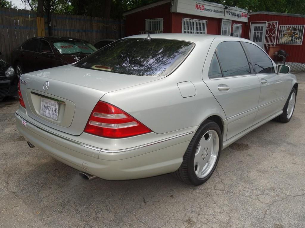 used 2001 Mercedes-Benz S-Class car, priced at $5,950