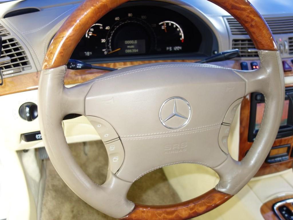 used 2001 Mercedes-Benz S-Class car, priced at $5,950