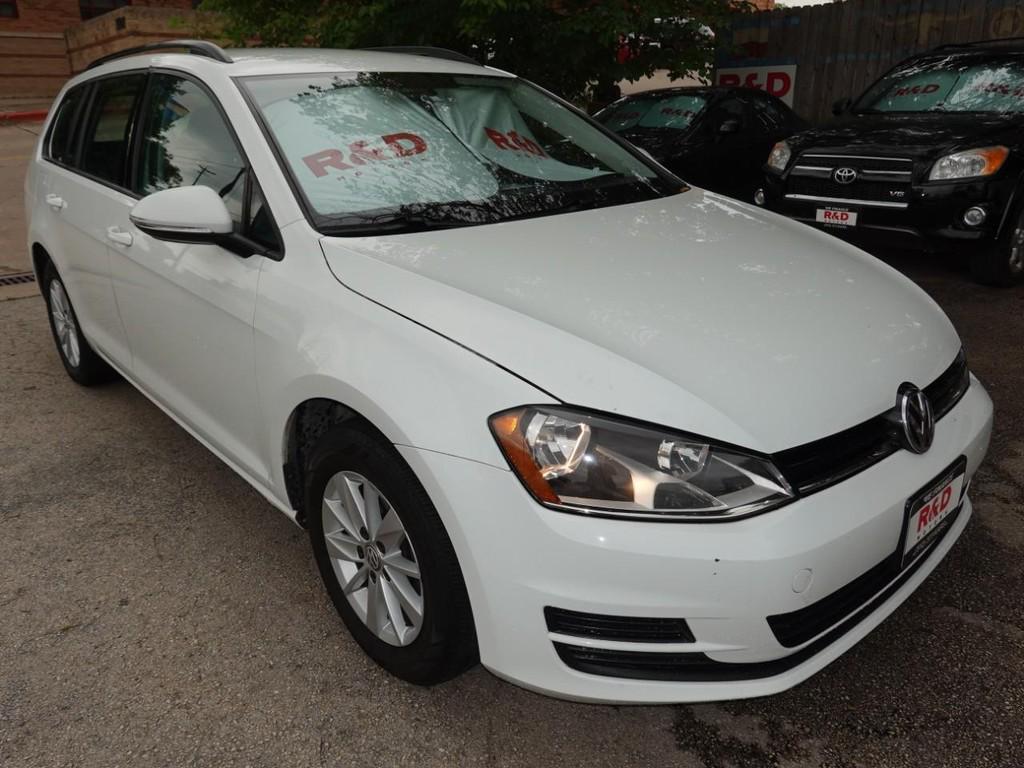 used 2017 Volkswagen Golf SportWagen car, priced at $12,450