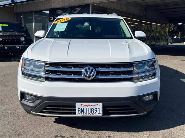 used 2018 Volkswagen Atlas car, priced at $14,999