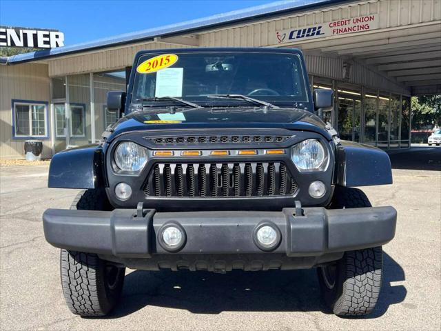 used 2015 Jeep Wrangler Unlimited car, priced at $19,999