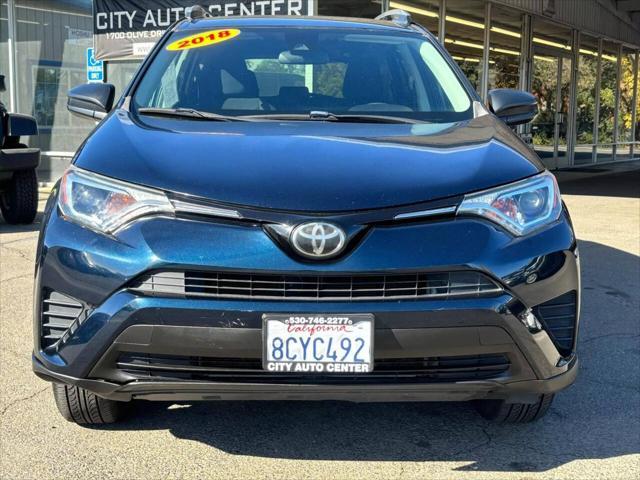 used 2018 Toyota RAV4 car, priced at $14,999