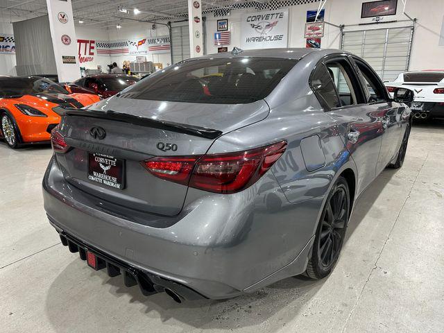 used 2021 INFINITI Q50 car, priced at $26,995