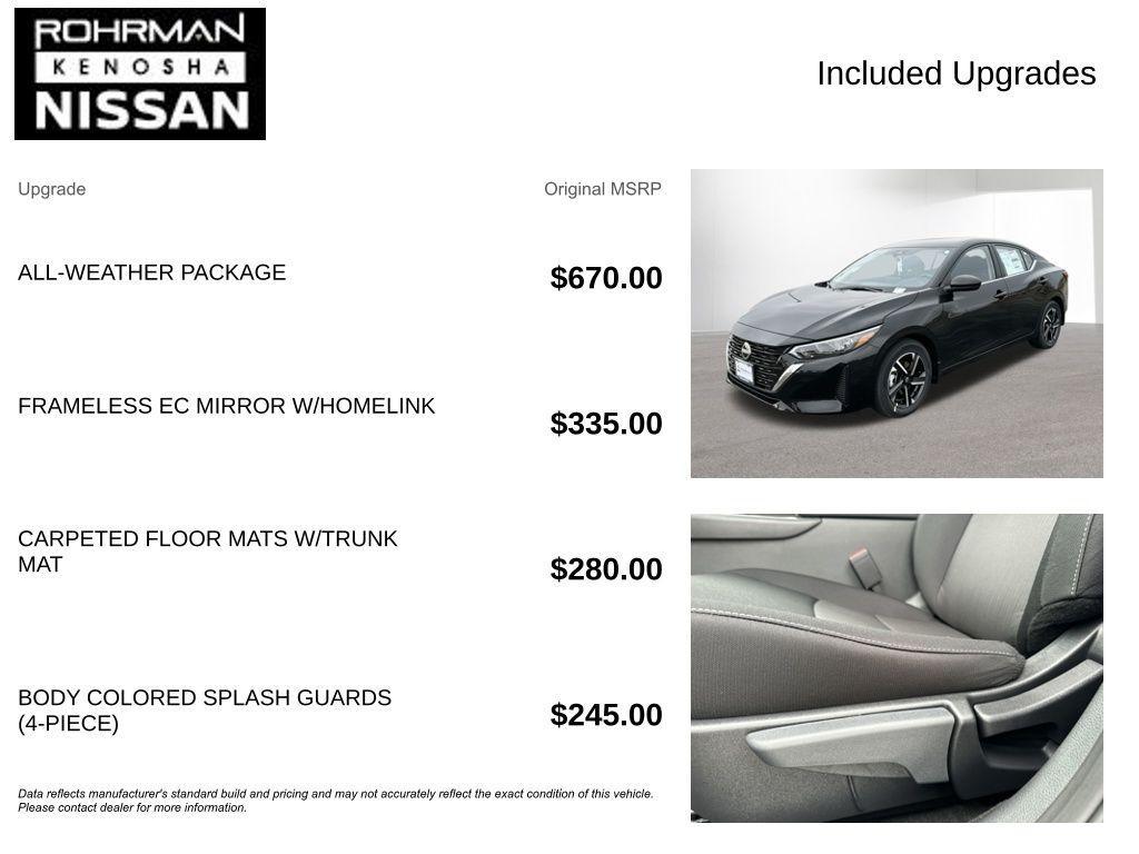 new 2025 Nissan Sentra car, priced at $19,770