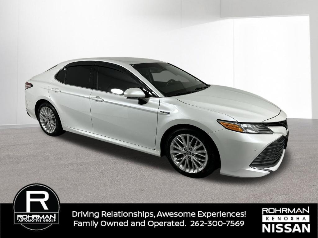 used 2018 Toyota Camry Hybrid car, priced at $15,116