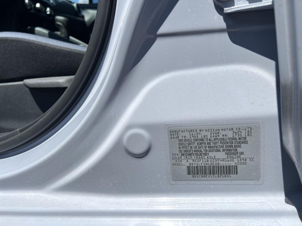 new 2025 Nissan Versa car, priced at $17,020