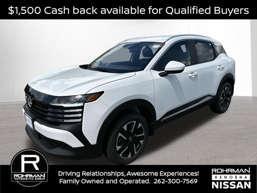 new 2025 Nissan Kicks car, priced at $24,919