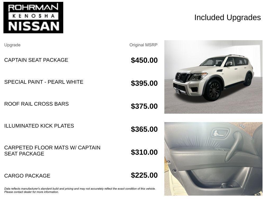 used 2018 Nissan Armada car, priced at $18,194