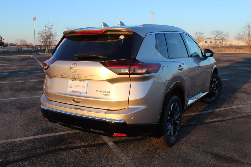 new 2025 Nissan Rogue car, priced at $40,036