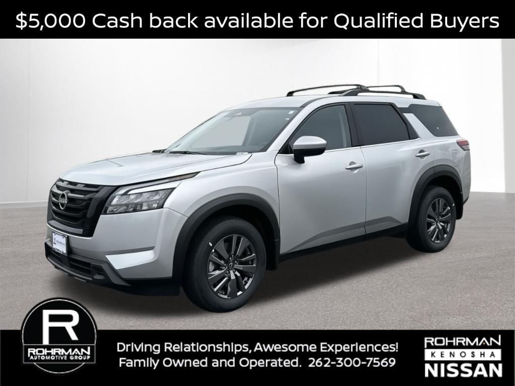 new 2025 Nissan Pathfinder car, priced at $35,213