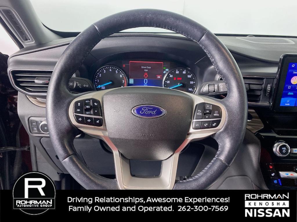 used 2022 Ford Explorer car, priced at $35,629