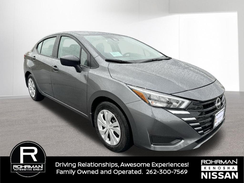 new 2025 Nissan Versa car, priced at $15,575