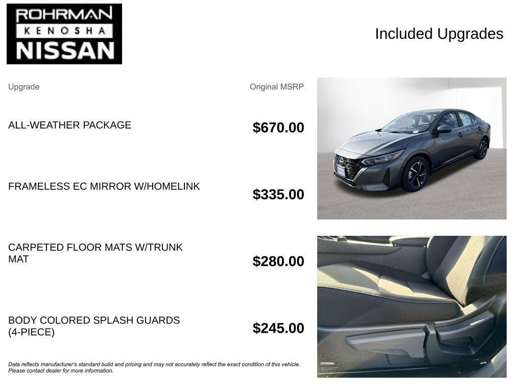 new 2025 Nissan Sentra car, priced at $19,770