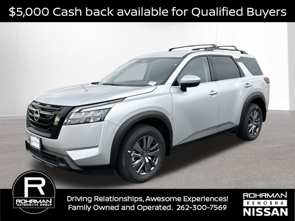 new 2025 Nissan Pathfinder car, priced at $32,775