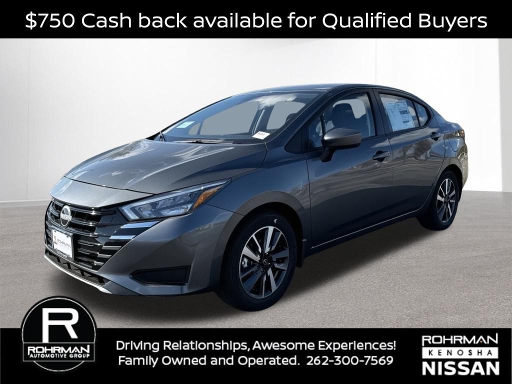 new 2025 Nissan Versa car, priced at $16,850